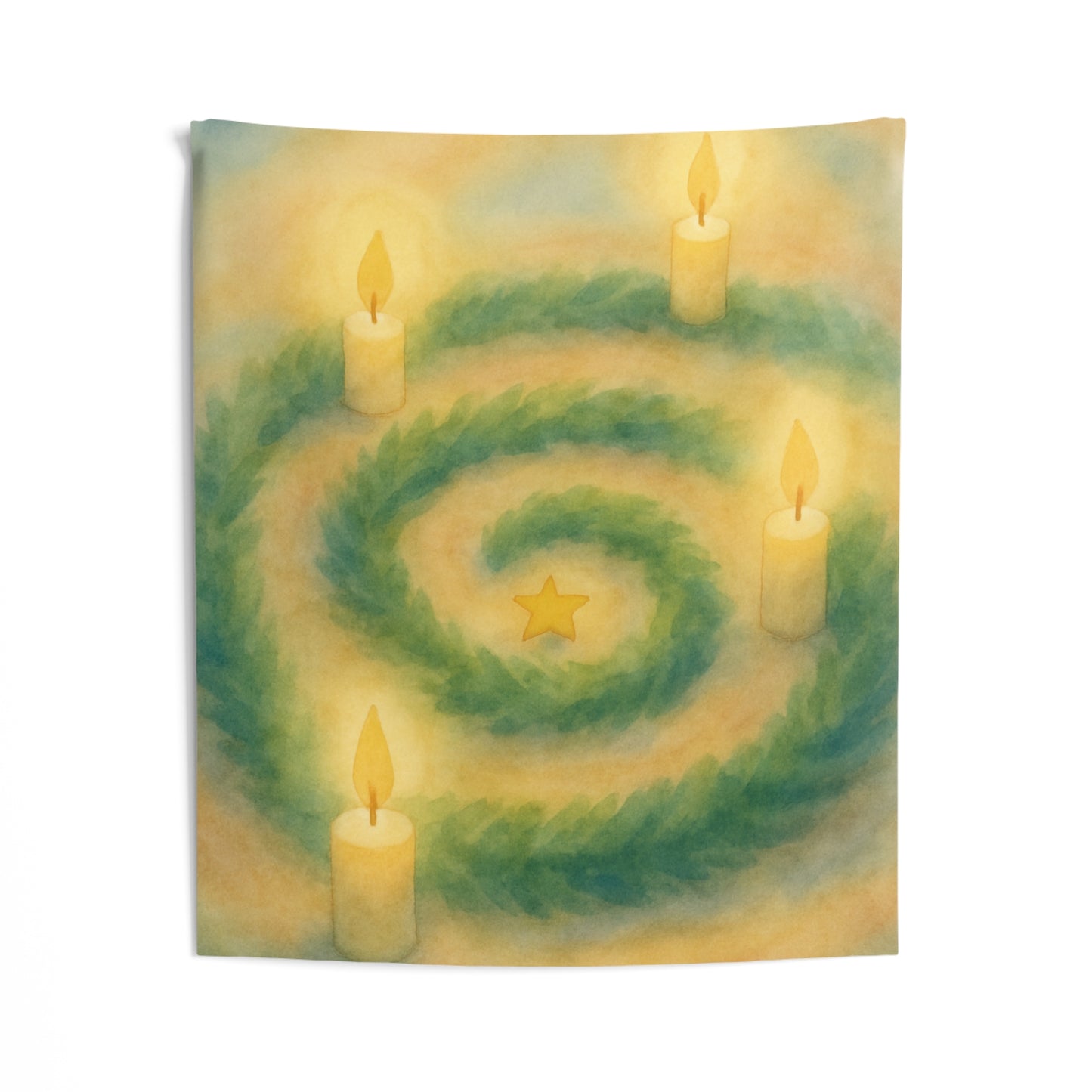 Advent Spiral Indoor Wall Tapestry