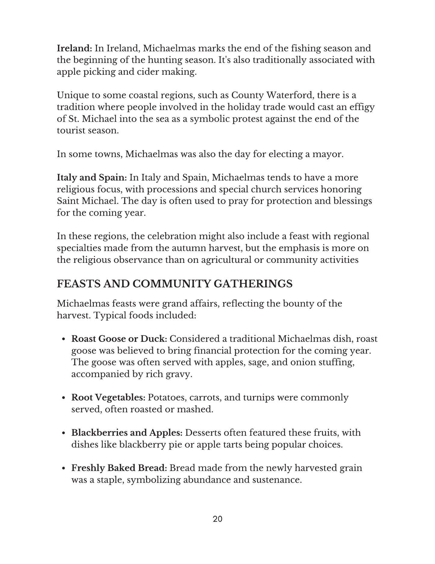Celebrating Michaelmas: The Gathering Guide