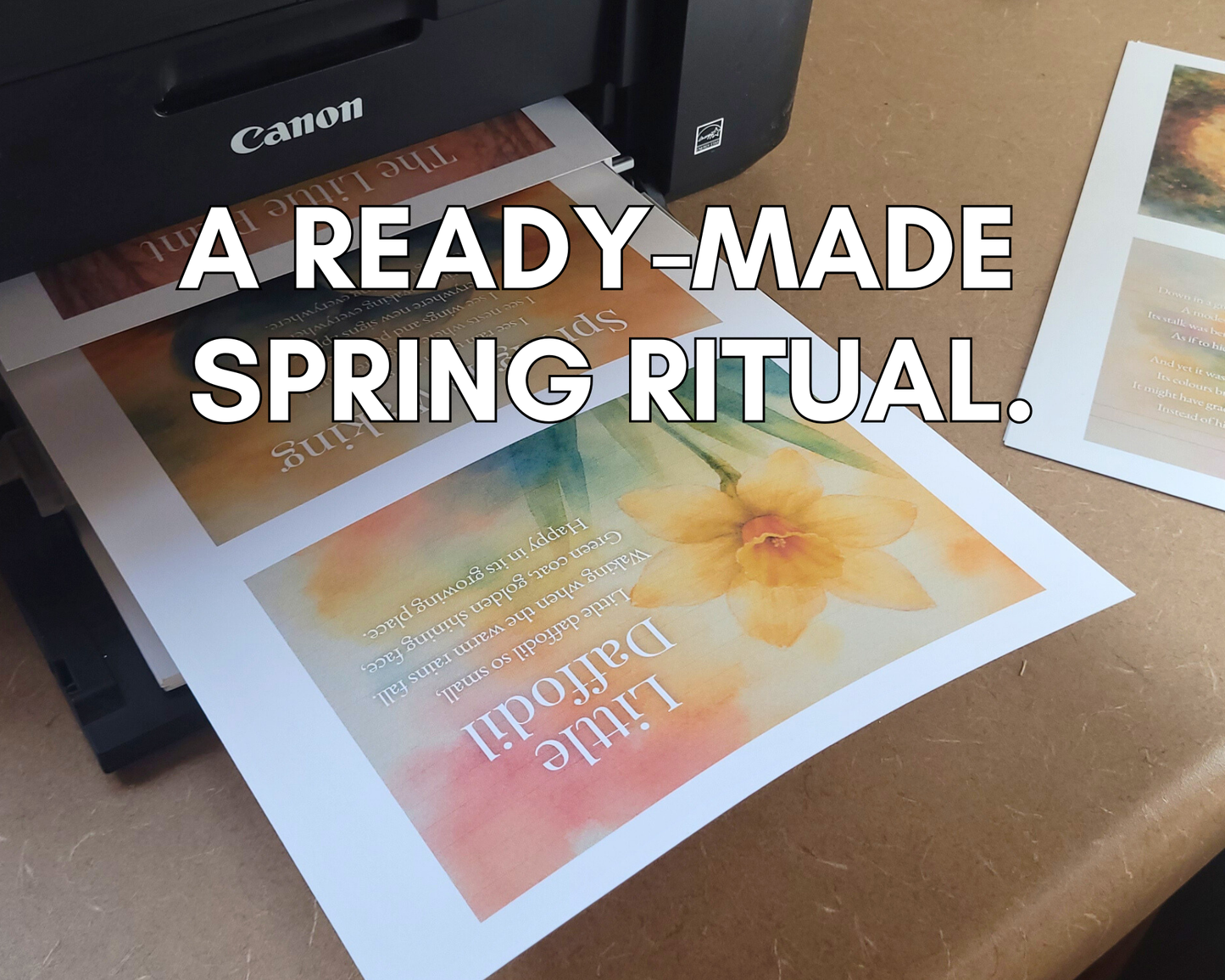 Printable Spring Verse Cards (Digital Download)