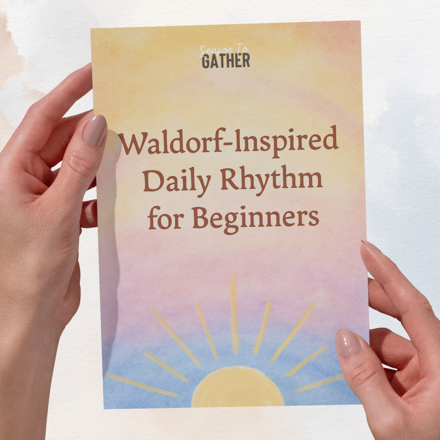 Waldorf-Inspired Rhythm for Beginners Digital PDF