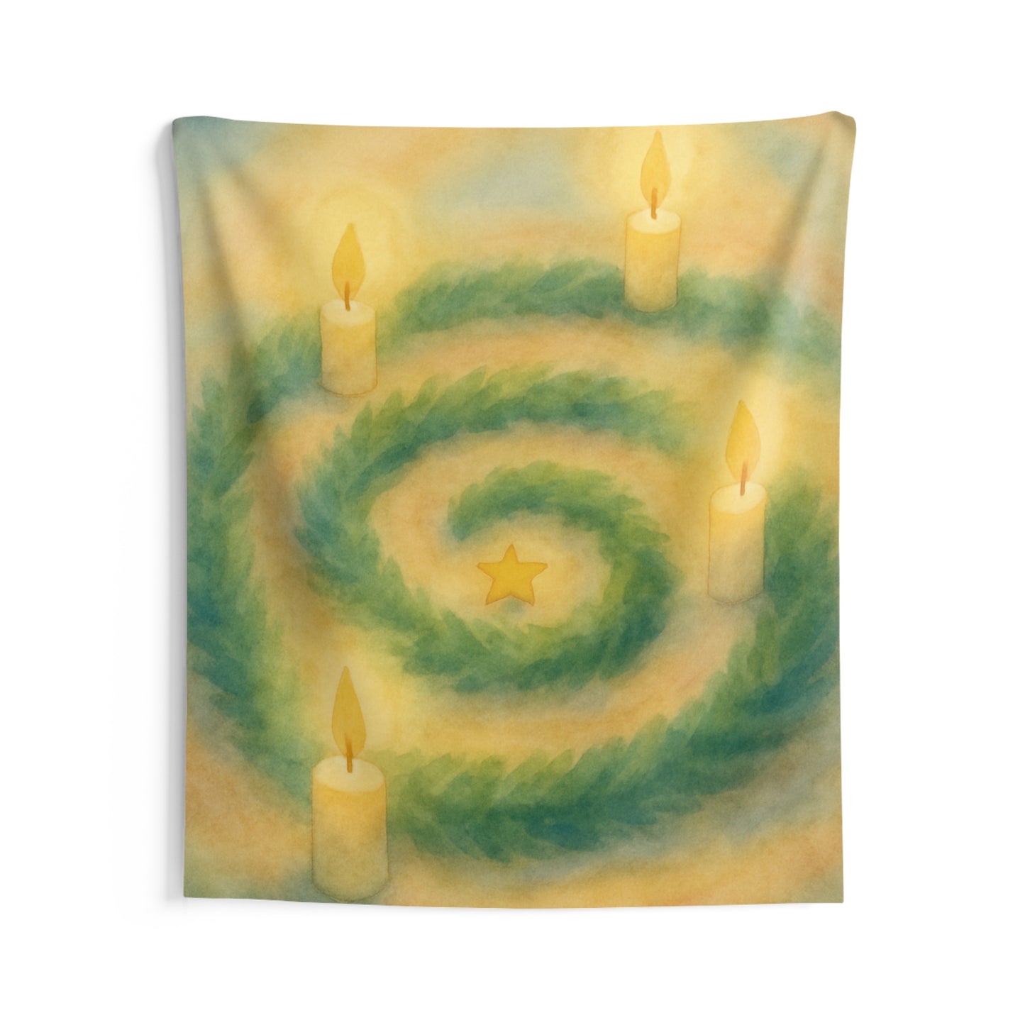 Advent Spiral Indoor Wall Tapestry