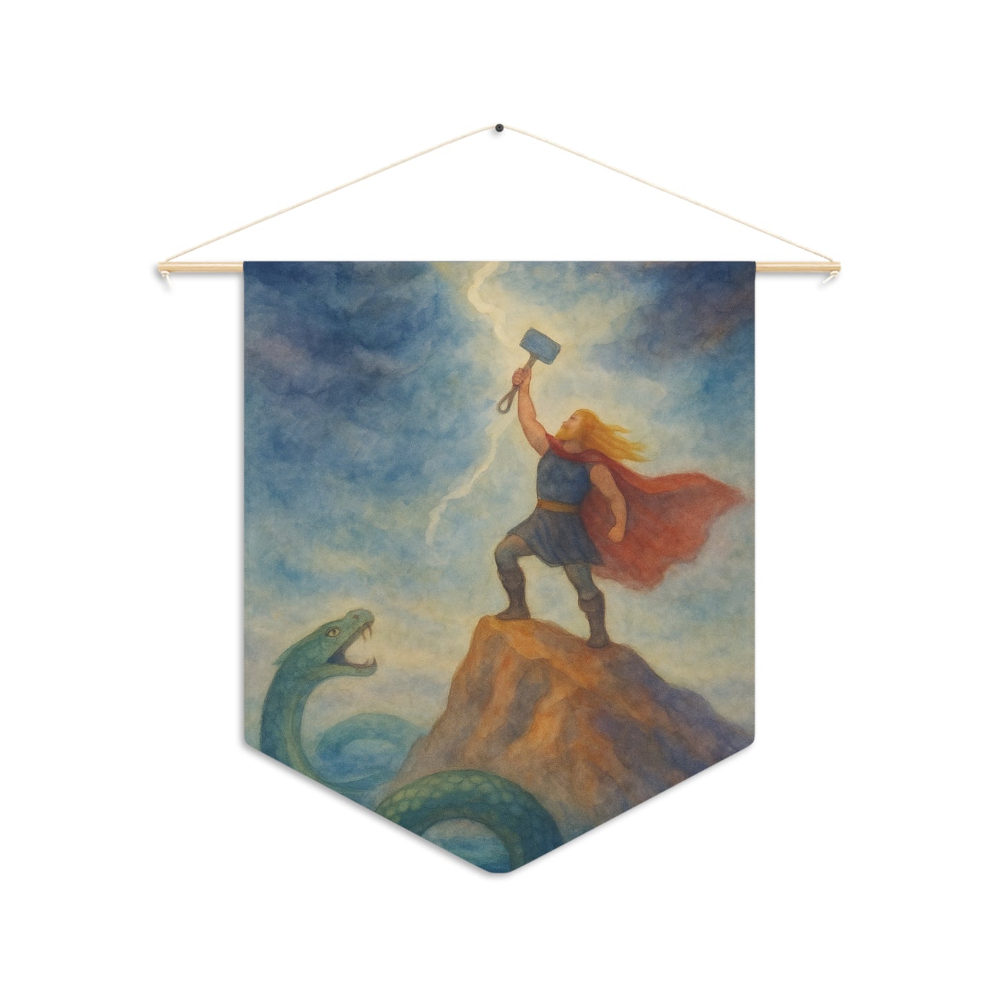 Waldorf-Inspired Norse Mythology Wall Hanging
