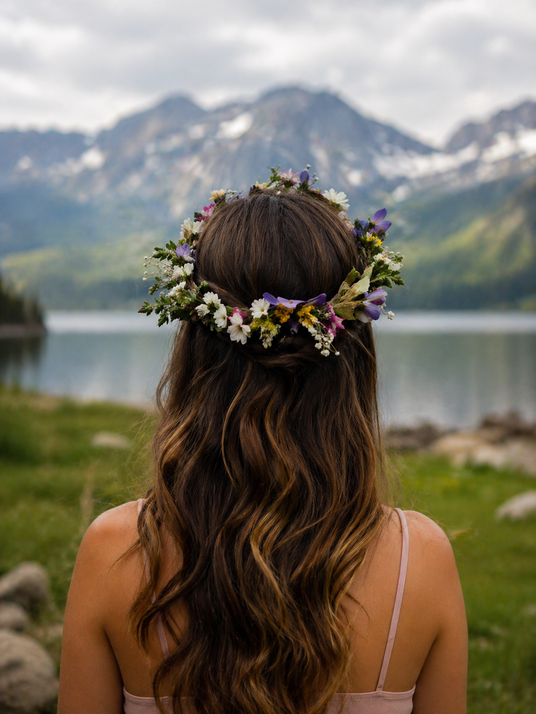 How to Make a Flower Crown for May Day