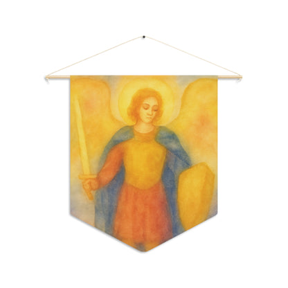 Waldorf-Inspired Saint Michael Pennant