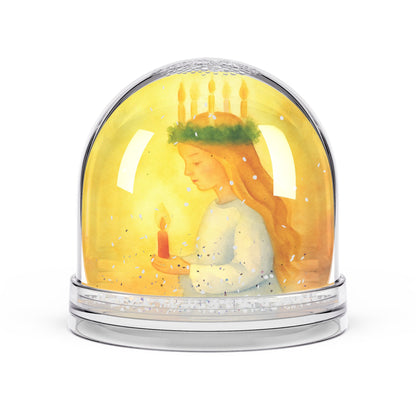 Santa Lucia Waldorf Calming Snow Globe