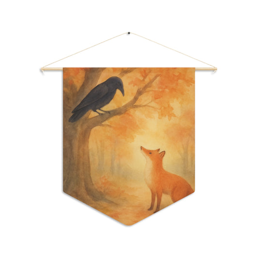 Year Two Steiner School Decoration, waldorf inspired pennant, fairy tale decoration, watercolor art kids room, waldorf teacher classroom
