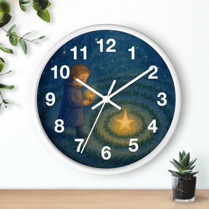 Waldorf Advent Spiral Clock