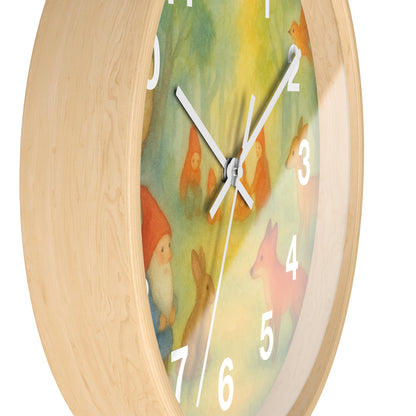 Waldorf-Inspired Classroom Gnome Clock