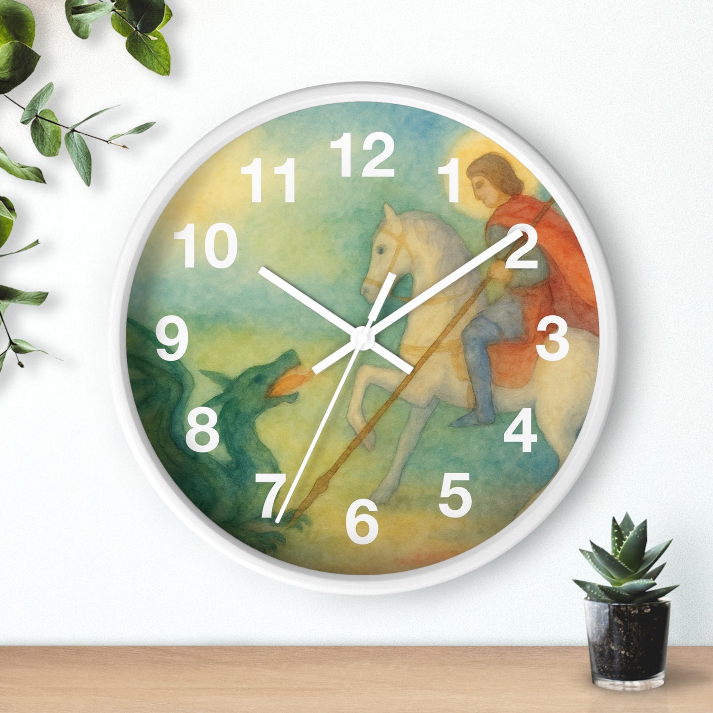 Waldorf St. George and the Dragon Clock
