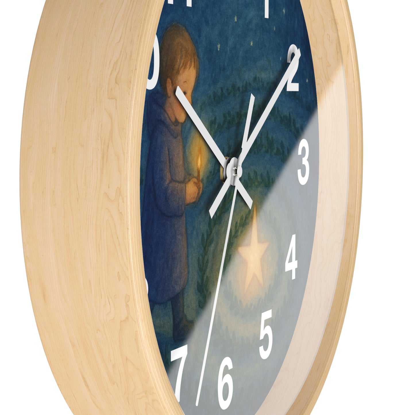 Waldorf Advent Spiral Clock