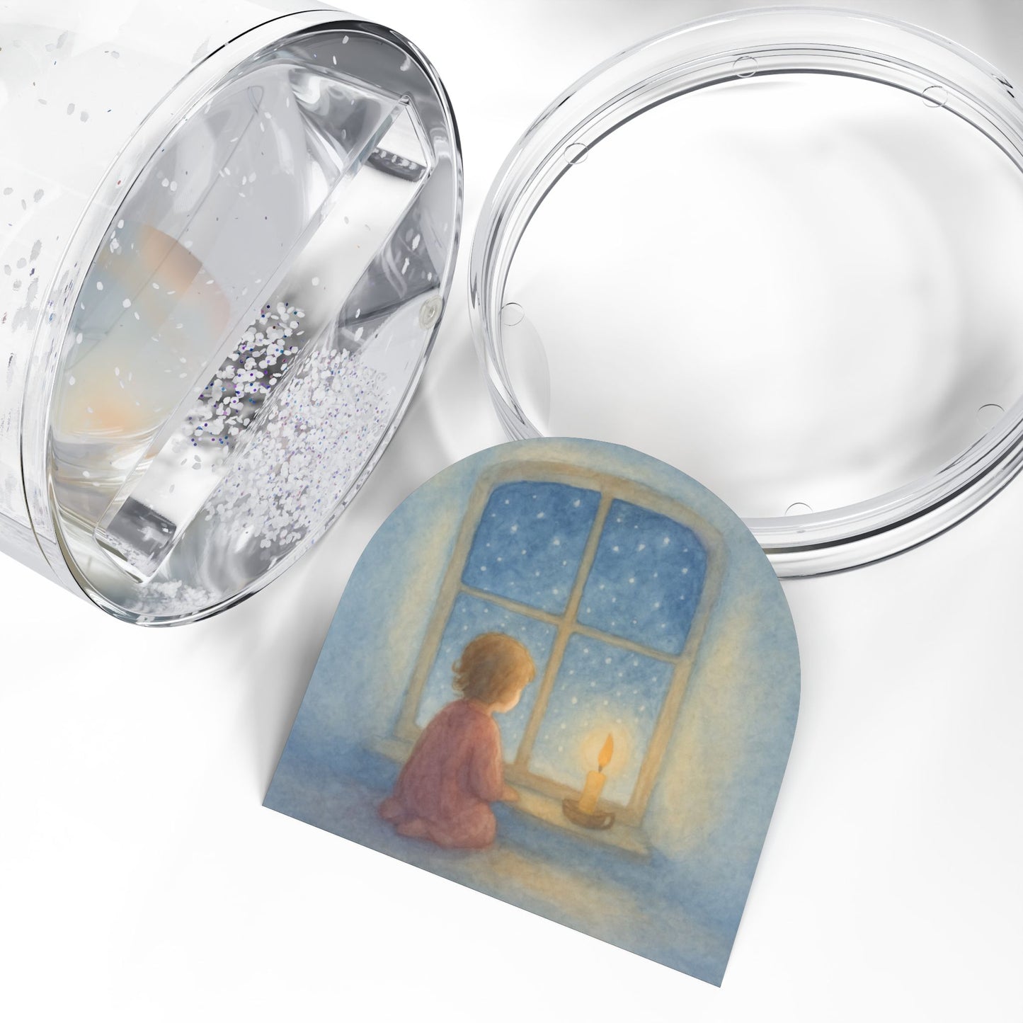Waldorf Classroom Calming Snow Globe