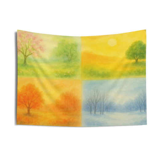 Four Seasons Wall Tapestry