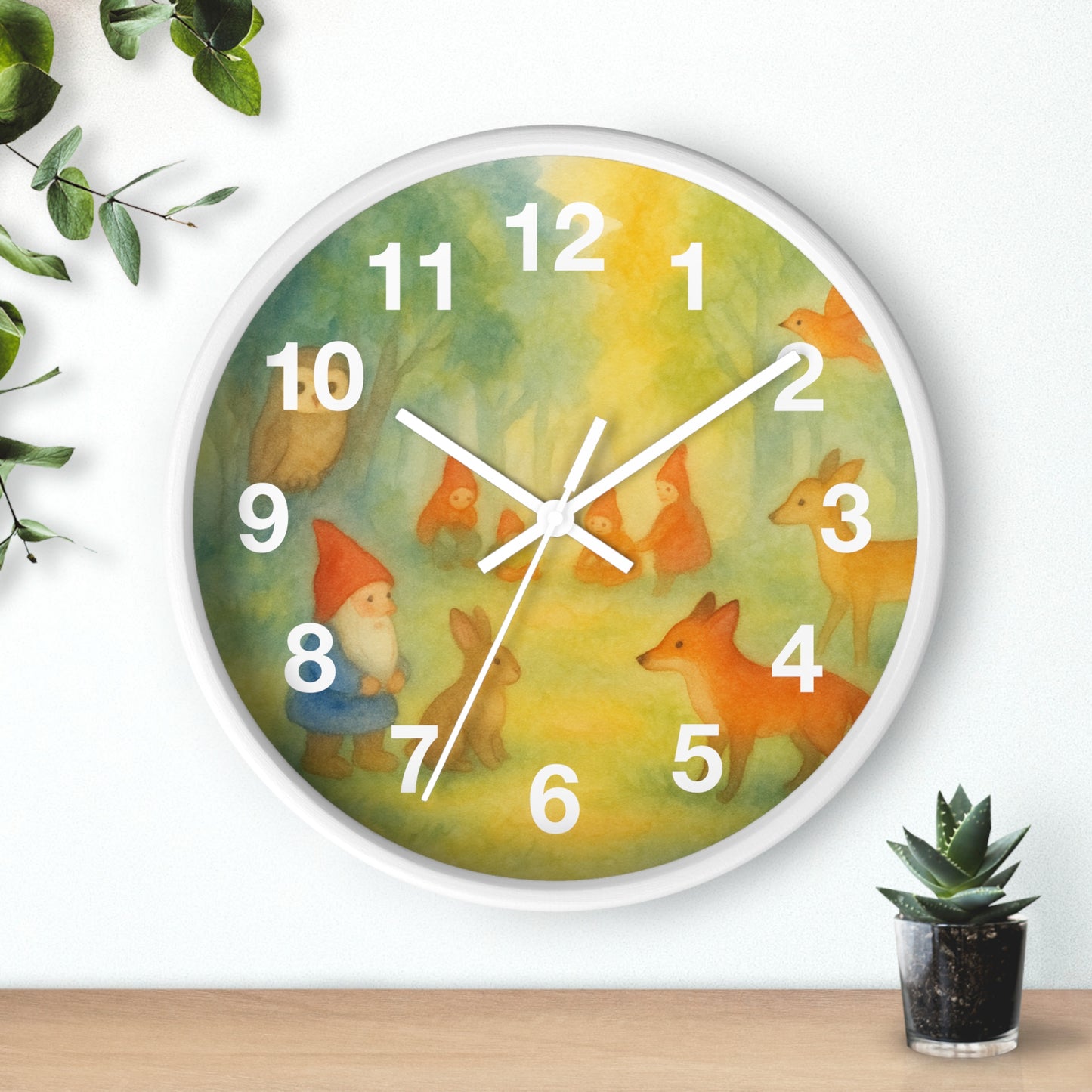 Waldorf-Inspired Classroom Gnome Clock