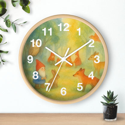 Waldorf-Inspired Classroom Gnome Clock