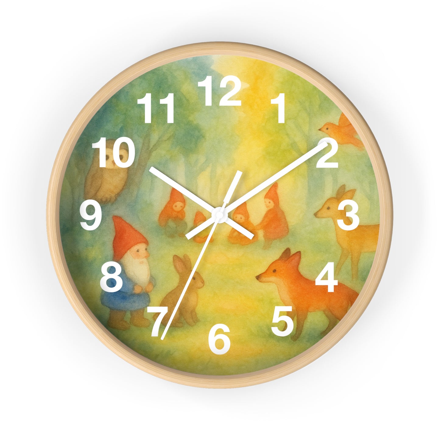 Waldorf-Inspired Classroom Gnome Clock