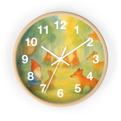 Waldorf-Inspired Classroom Gnome Clock