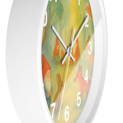Waldorf-Inspired Classroom Gnome Clock