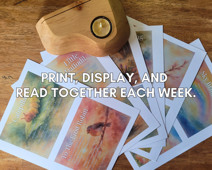 Printable Spring Verse Cards (Digital Download)