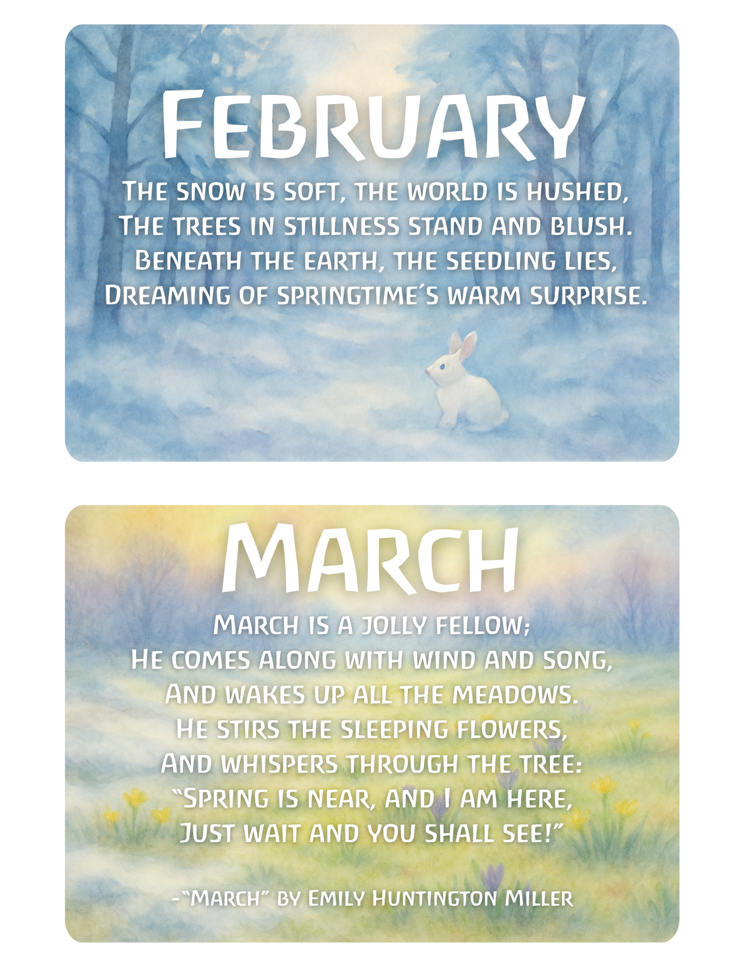 Seasonal Verse Cards – Waldorf-Inspired Seasonal Verses (Printable PDF)