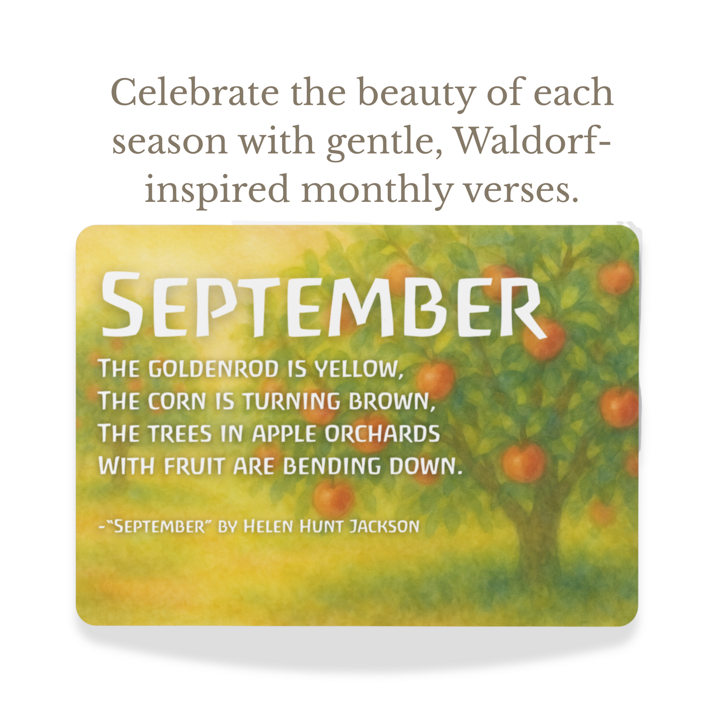 Seasonal Verse Cards – Waldorf-Inspired Seasonal Verses (Printable PDF)
