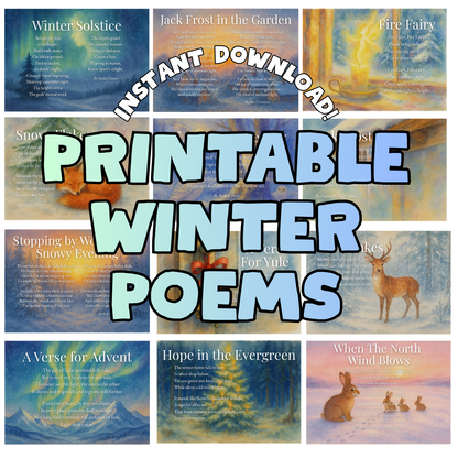Winter Poem Cards Pack