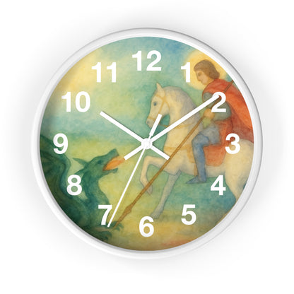 Waldorf St. George and the Dragon Clock