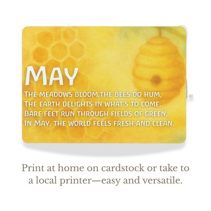 Seasonal Verse Cards – Waldorf-Inspired Seasonal Verses (Printable PDF)