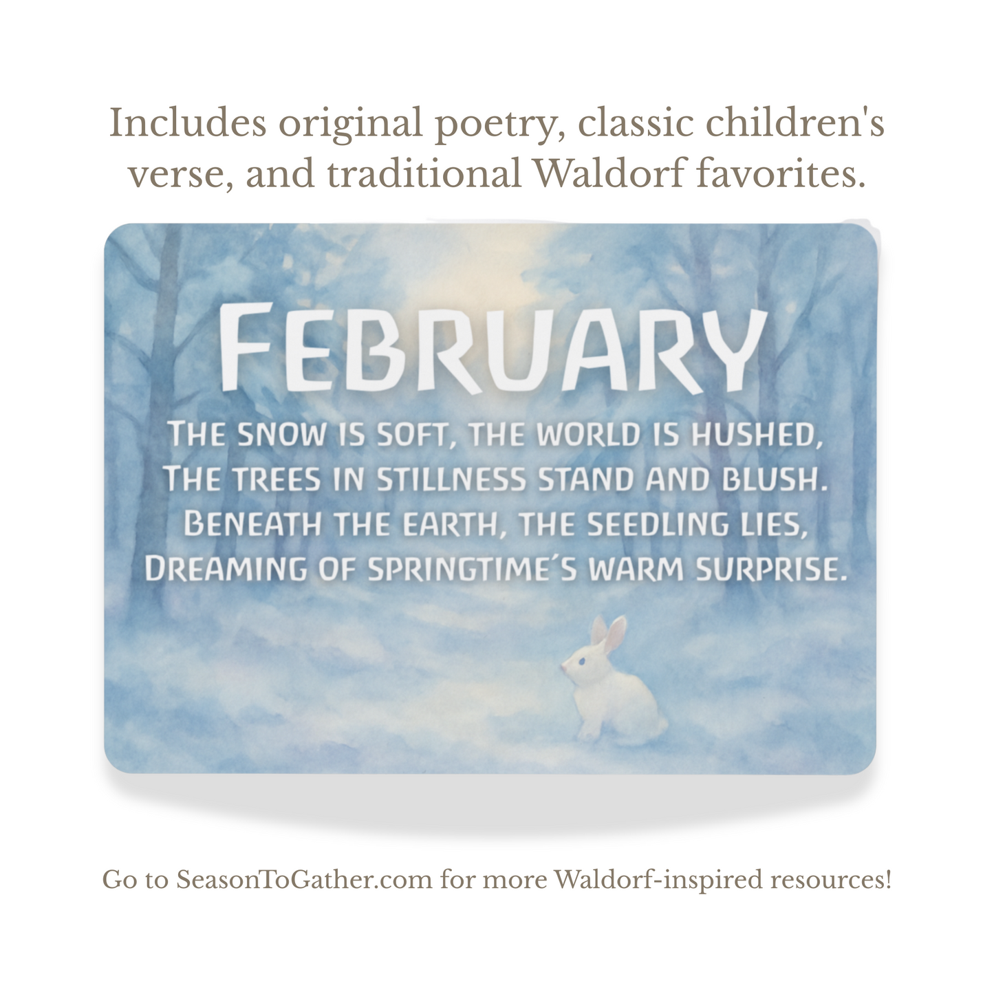 Seasonal Verse Cards – Waldorf-Inspired Seasonal Verses (Printable PDF)