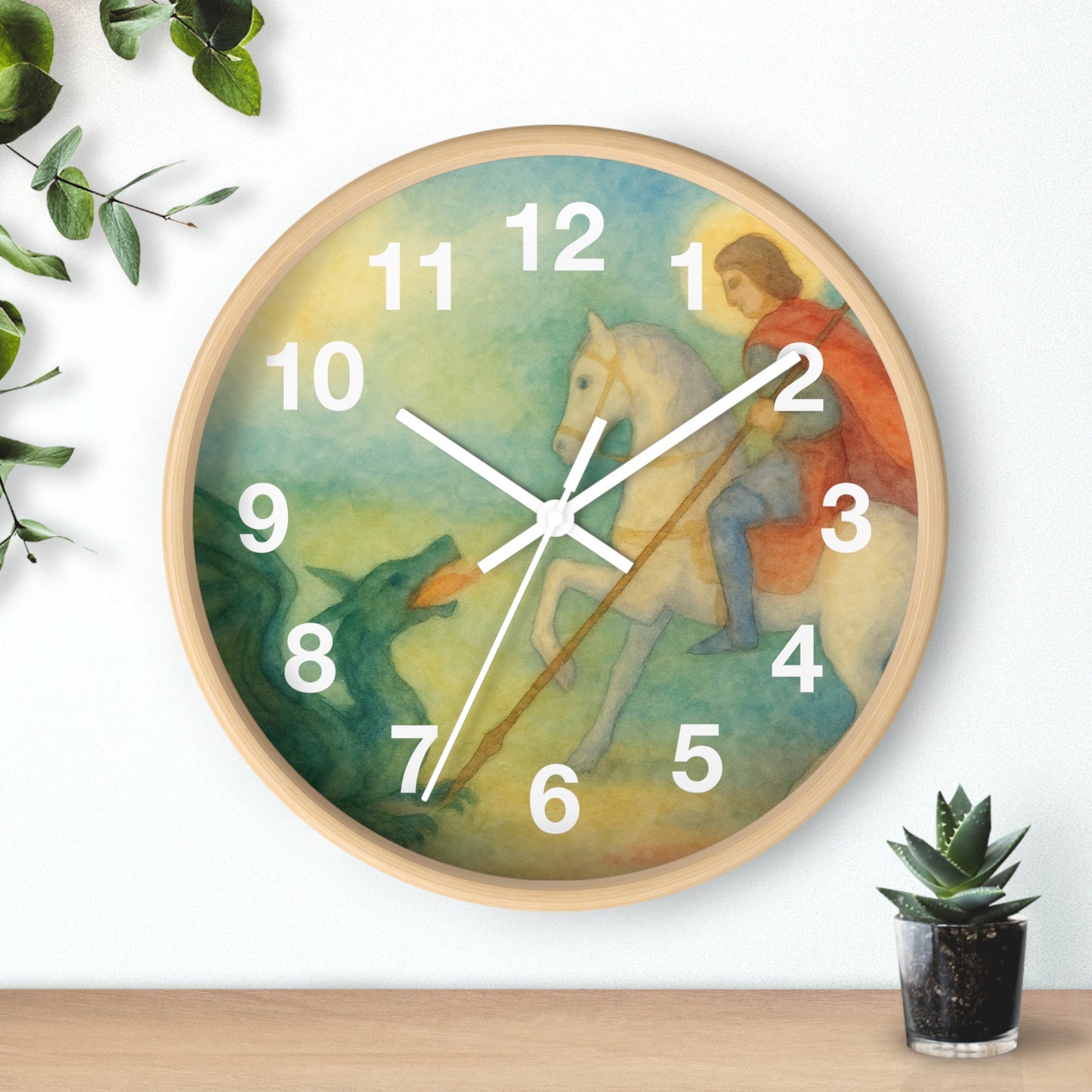 Waldorf St. George and the Dragon Clock
