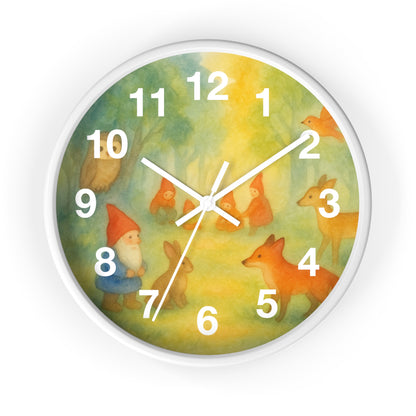 Waldorf-Inspired Classroom Gnome Clock