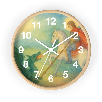 Waldorf St. George and the Dragon Clock