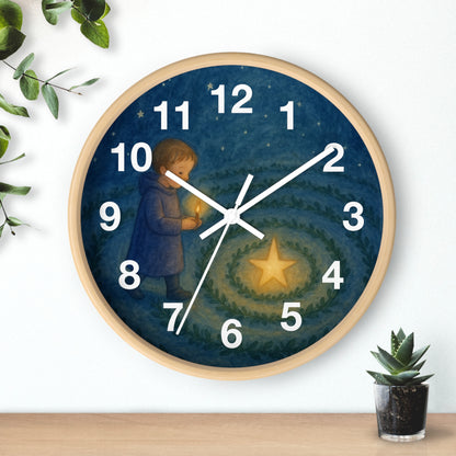 Waldorf Advent Spiral Clock
