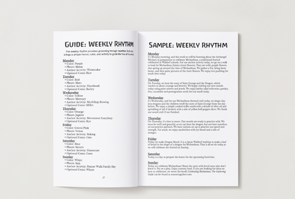 Waldorf-Inspired Rhythm for Beginners Digital PDF