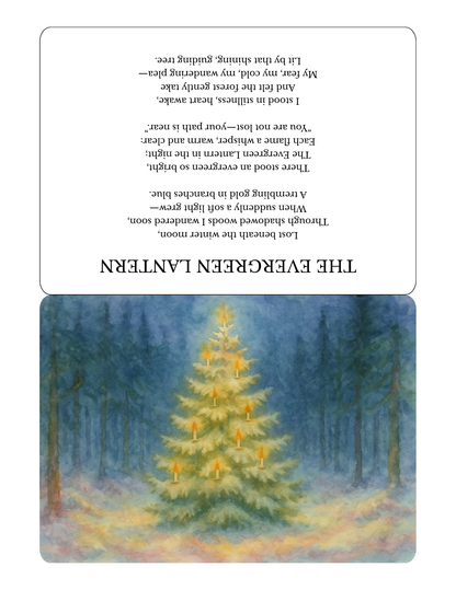 Winter Verse Cards | Set of 20 Digital Prints