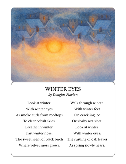 Winter Verse Cards | Set of 20 Digital Prints